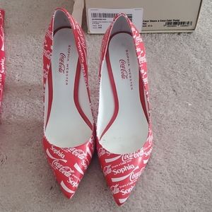 Adorable Coca Cola Sophia Webster Heels